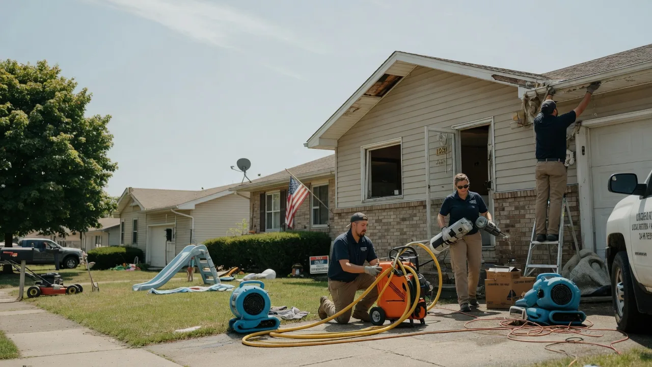 Water Damage Restoration in New Bedford, IL near me